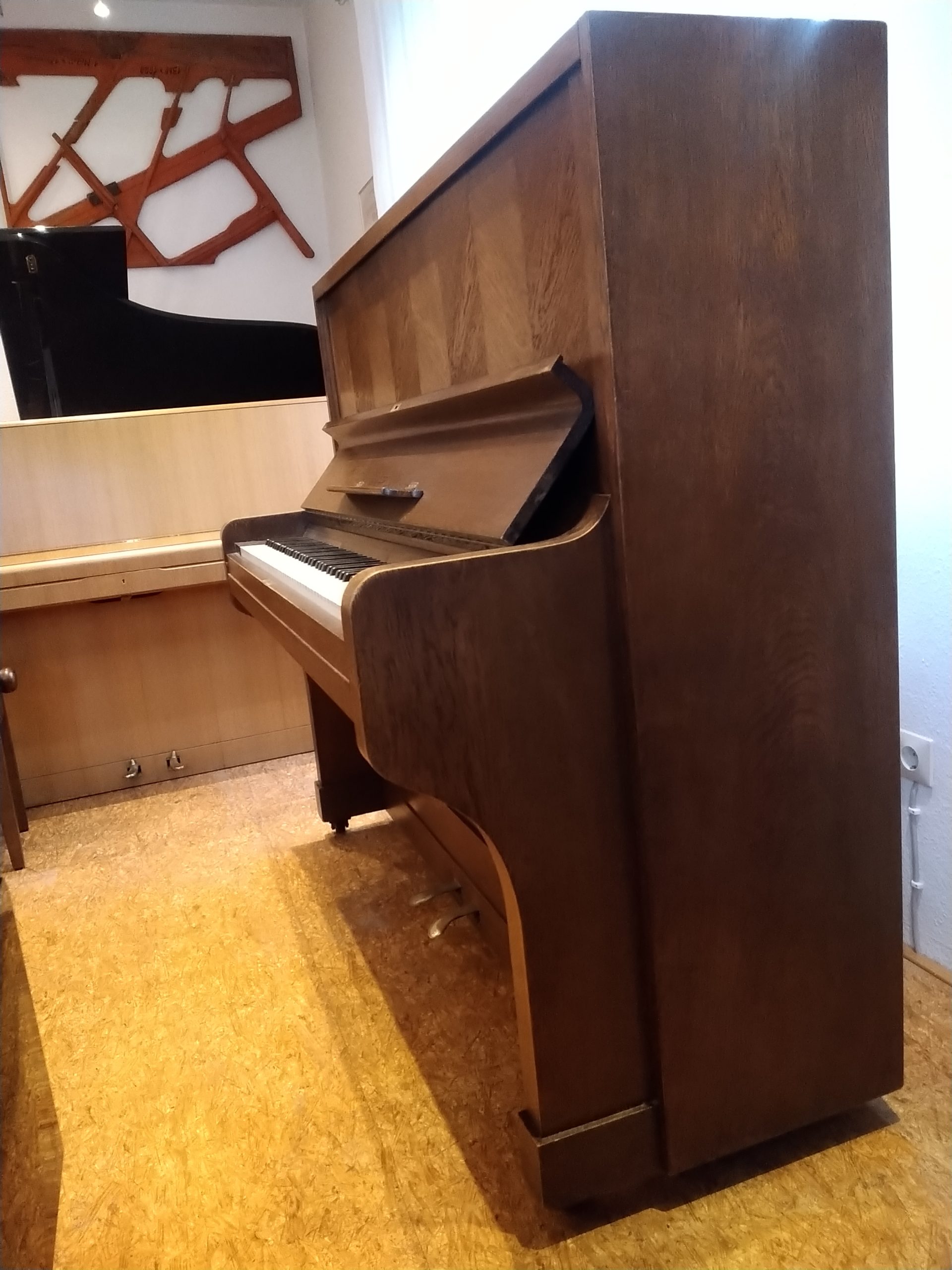 Matthaes Klavier Diskantseite offen