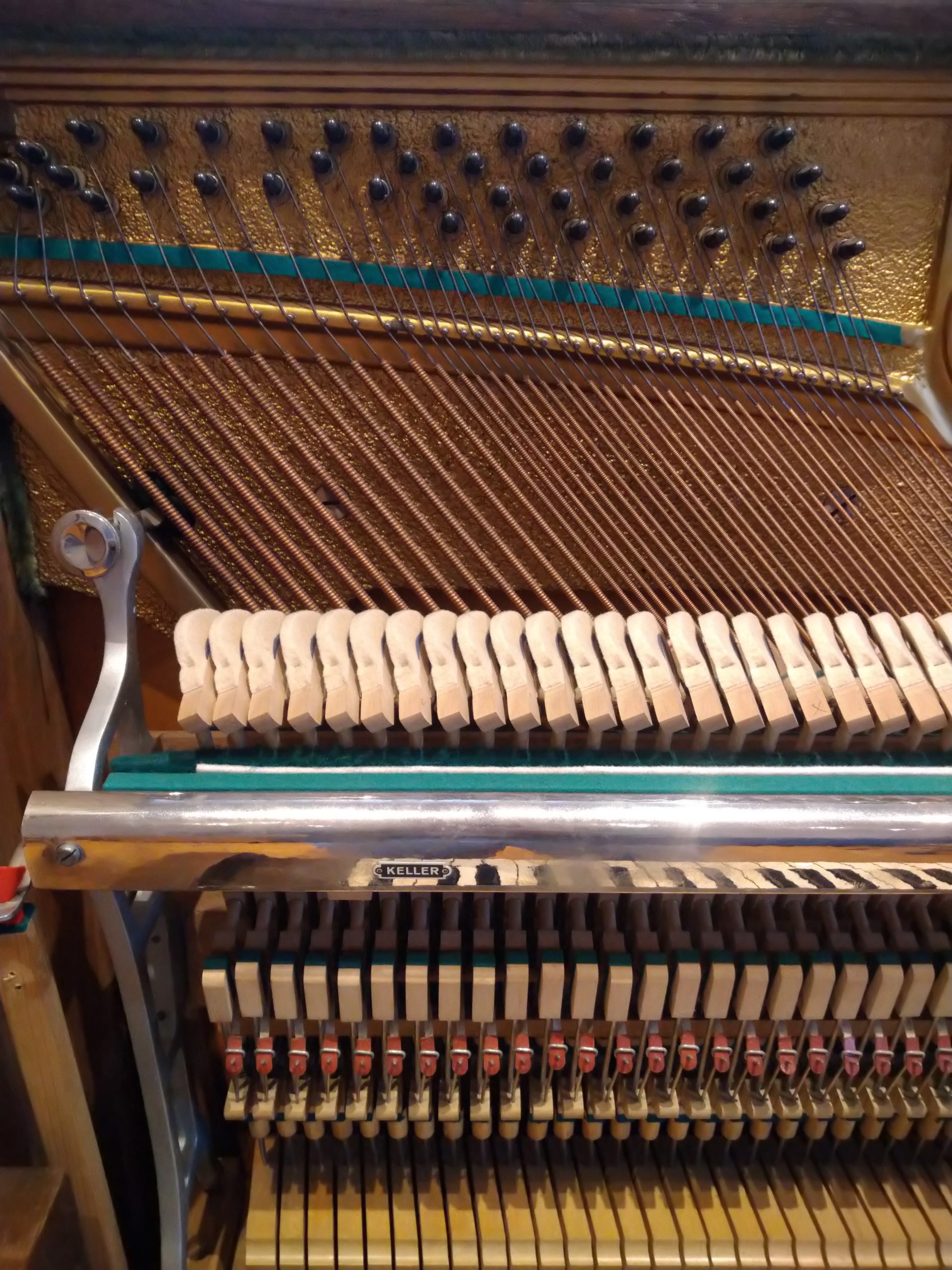 Matthaes Klavier Mechanik Bass