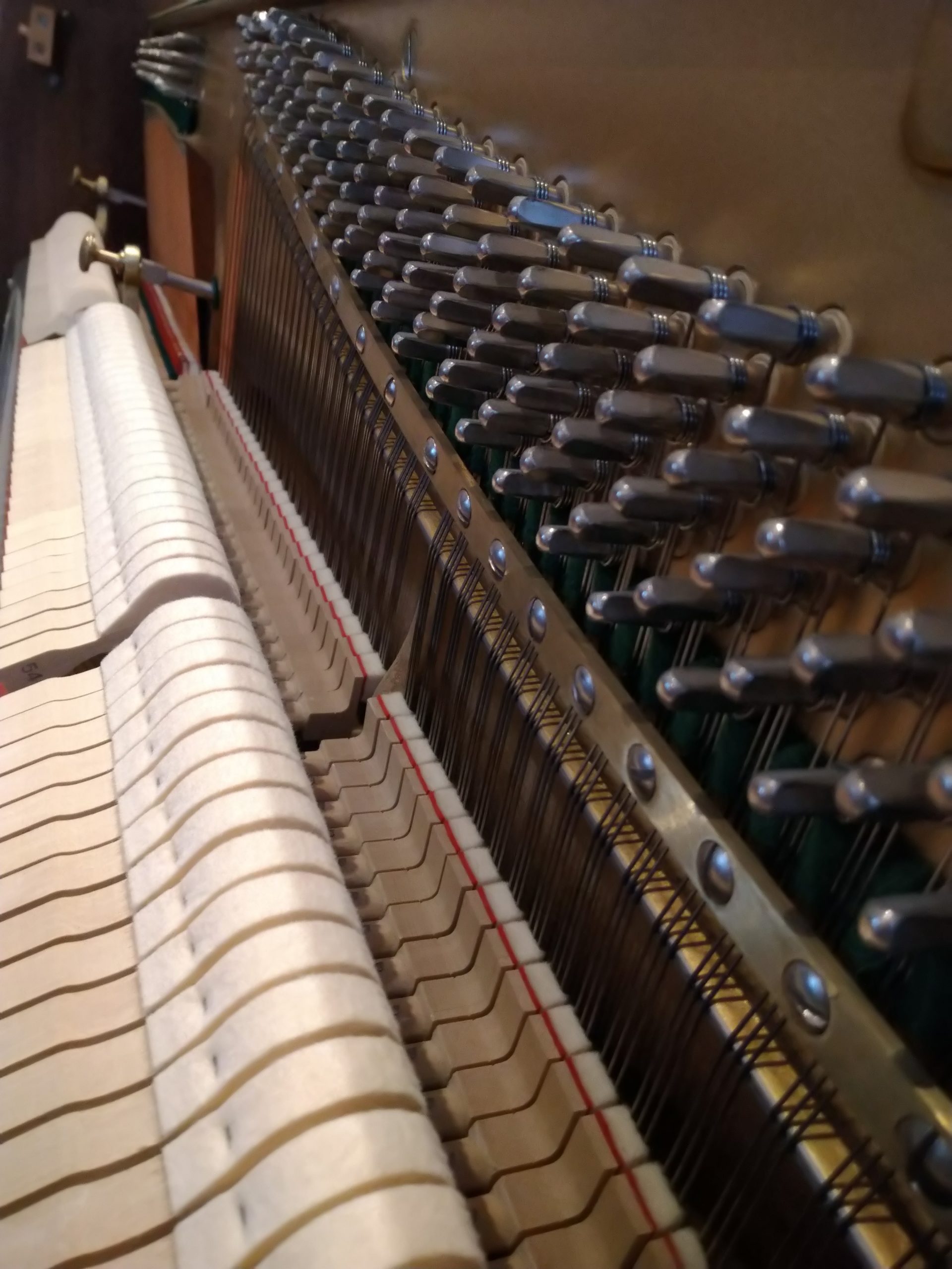 Pfeiffer Klavier 110 Mechanik Diskant-Mittellage