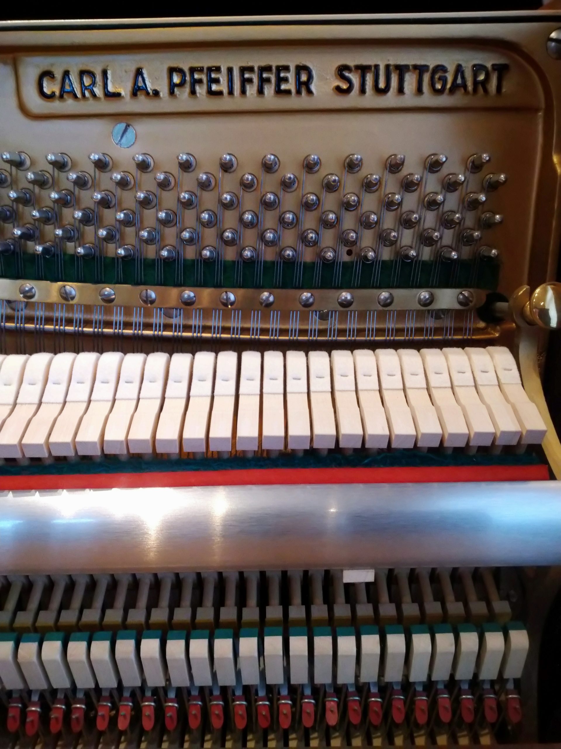 Pfeiffer Klavier 110 Mechanik Diskant
