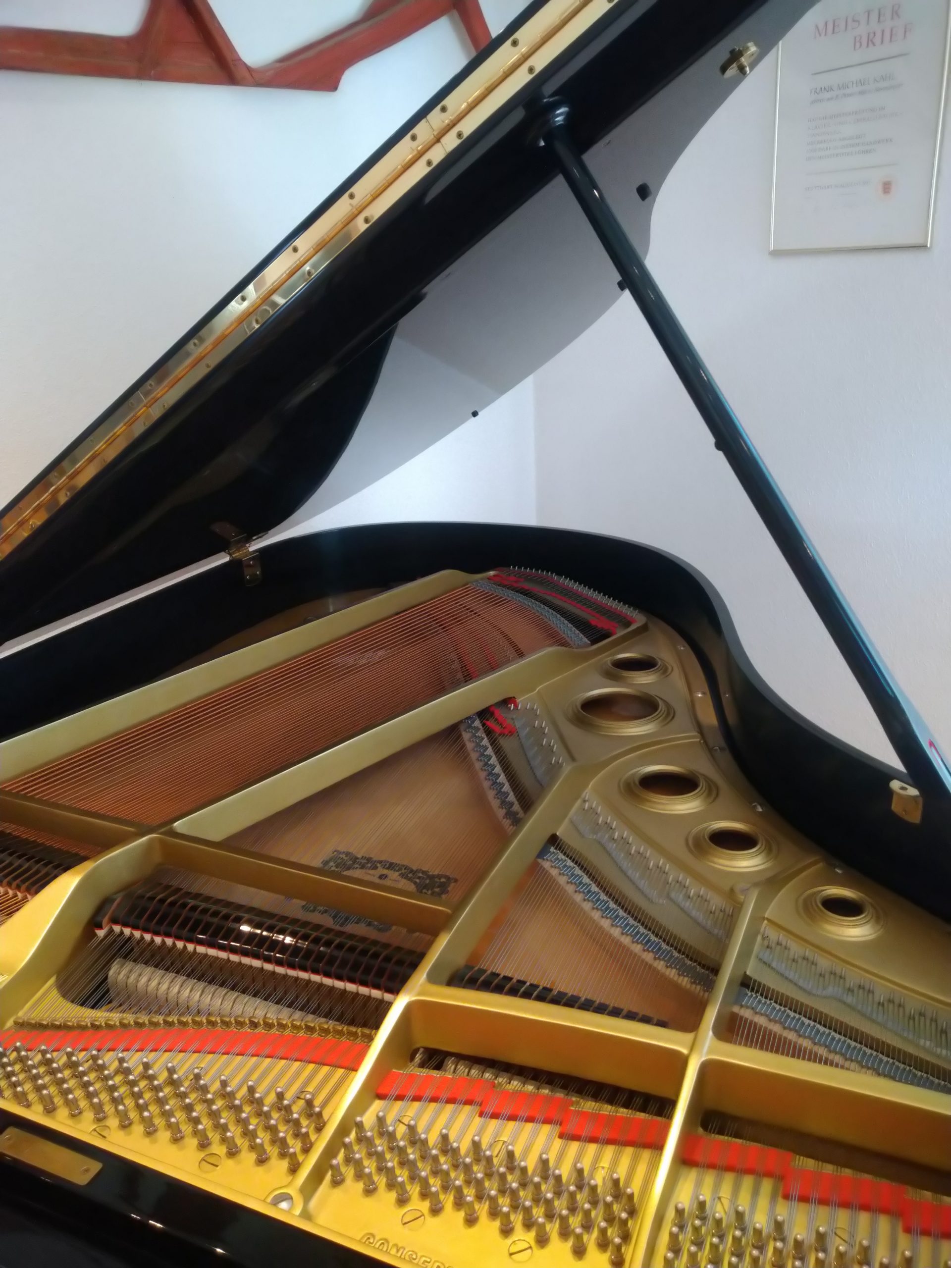Yamaha Flügel C-3, Akustische Anlage Übersicht