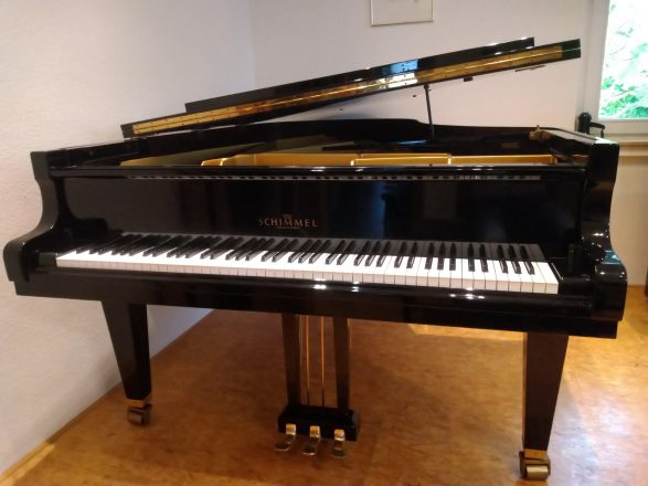 Schimmel Flügel 208, Vorderansicht