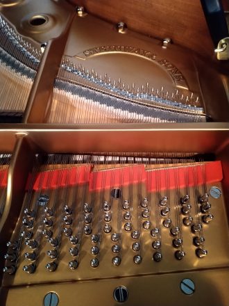 Steinway & Sons Modell B Nr. 387359, Diskantfeld